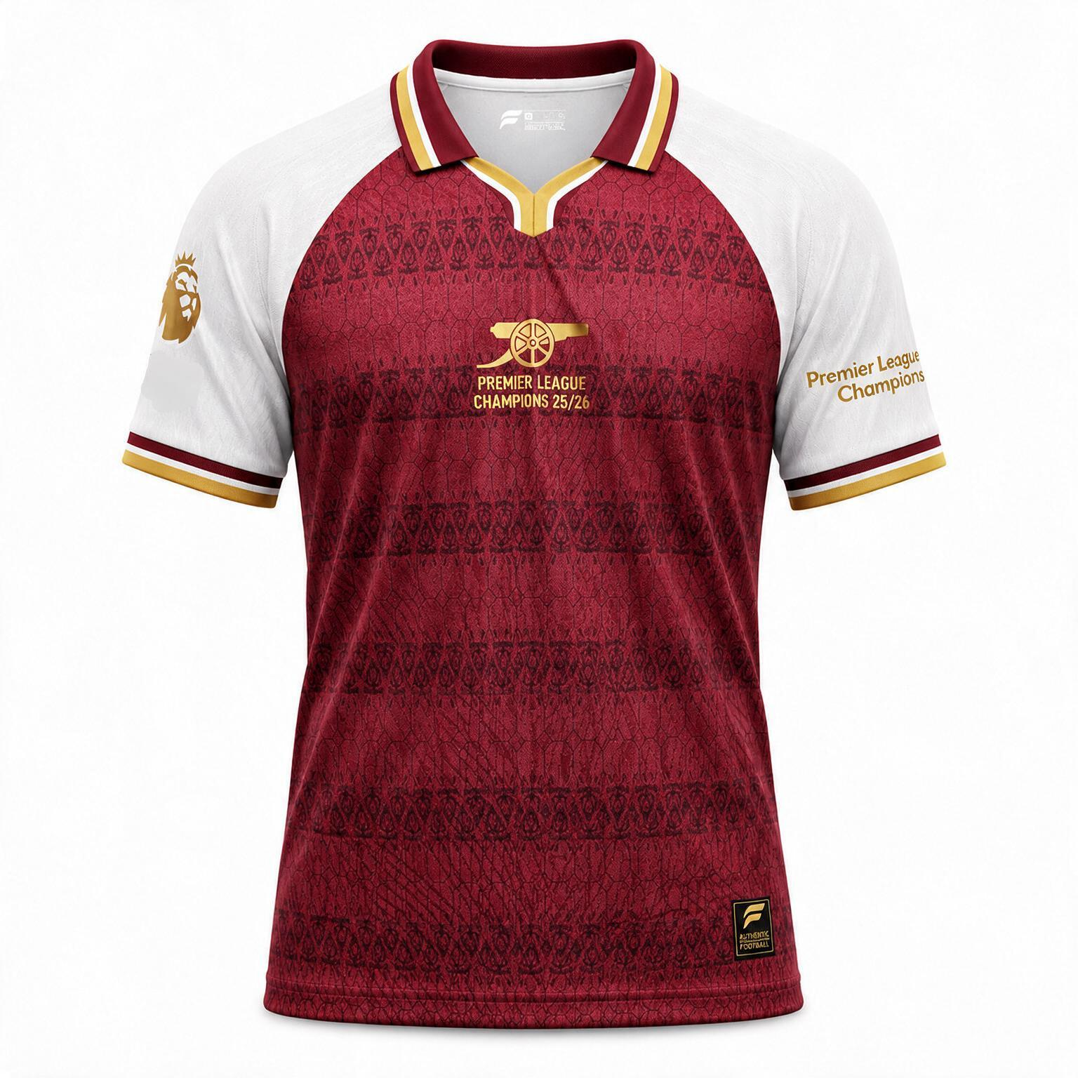 Arsenal Premier League Champions 25/26 Player Edition Jersey