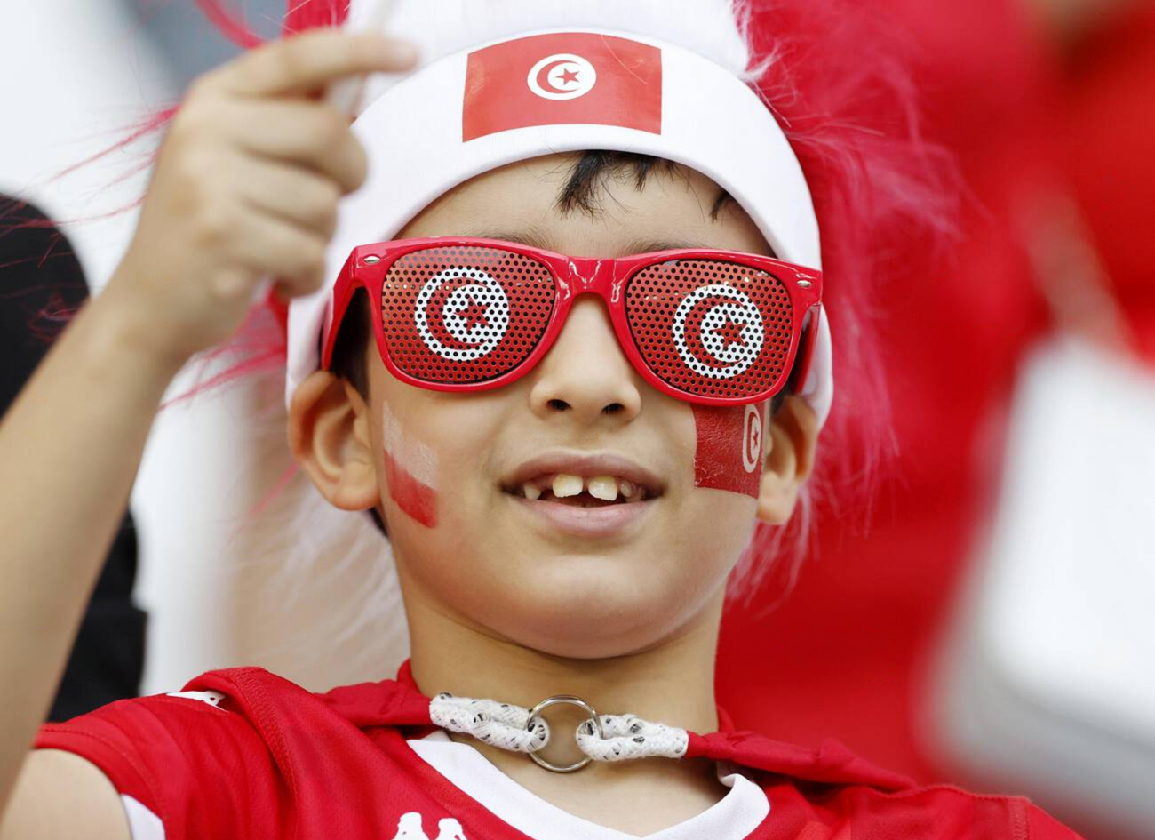 TUNISIA FLAG GLASSES